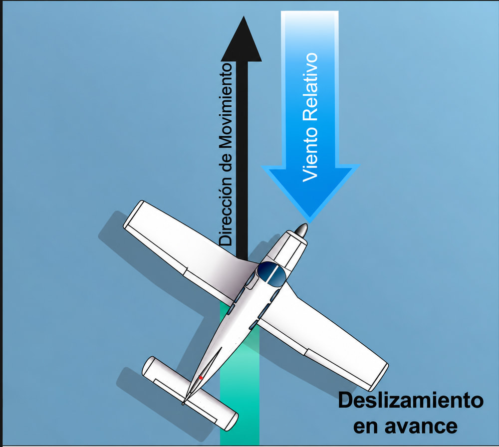 Figura 8-13. Deslizamiento en avance.